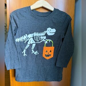 Cat & Jack 3T Dinosaur Skeleton Shirt